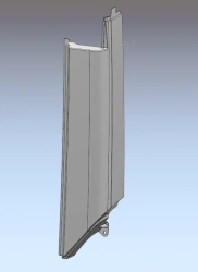 Left lower left decorative trim A31 R23-5401620