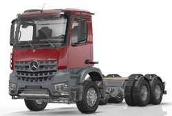 Mercedes-Benz Arocs 3345 K chassis with F1A cab