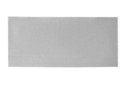 Radiator protective grid 1000 x 400 R10 Alu black. (1 pc.)