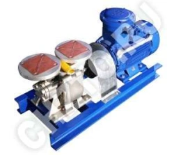 Electric pumping unit TANKER-ASVN-80 AM 5,5 kW for pumping clean impurity-free petrol, paraffin, diesel oil, petrol and diesel f