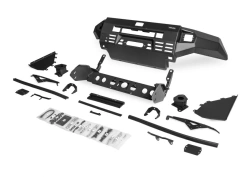 Car bumpers for NISSAN NAVARA (SPANISH) (2015-2020) (without lights) (black) + fixing kit