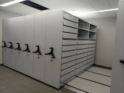 Mobile metal shelving unit series (type) T