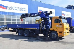 Crane-manipulator automobile (flatbed), Flatbed truck with CMU (version with CMU: ANT 15-5TL, ANT 20-5TL, ANT 24T-2, ANT 1).