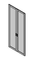 Doors high LDF. Furniture set "On Top"