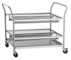Plate drying trolley TST-100.4