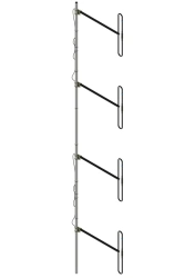 Antenna omnidirectional loop vibrator ASP-4/160
