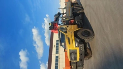 Special purpose vehicle with hydraulic loading crane of KMA type on the basis of URAL 4320 and its modifications U1K02N-Z150