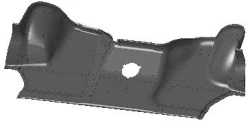 Floor mat C41R13 5109014