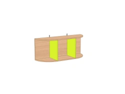 Hinged shelf for children 1000*303*400 mm PN-1