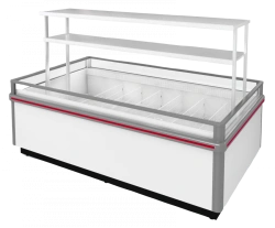 Refrigerated cabinet refrigerated low-temperature island Ritsa ????-1,7