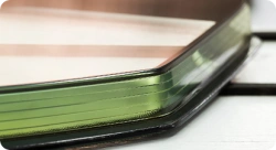 Laminated safety glass