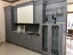 Wooden furniture for dining room and living room: Kitchen model 3