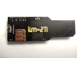 Microcontroller of cryptographically secured storage media