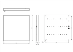 LED luminaires of SSV series, modification SSV P