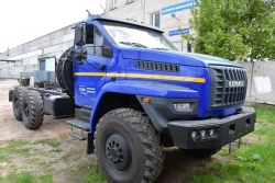 Special tractor-tractor truck on Ural 4320-6981-70, 4320-6981-72, 4320-6981-74 chassis. Mark GIRD. Type 5849D. Modification 5849