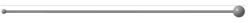 Flexible duct length gauge