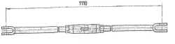 Connecting rod adjustable of project SP-131