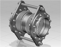 Bellows shear compensator (type L) of LFK design with nominal diameter from 15 mm to 5000 mm, with rated pressure from 0