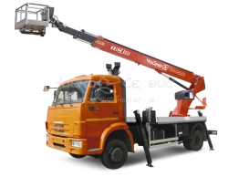 AGP - TR320 - 3784KR autohydraulic hoist on the basis of KAMAZ 5308-A5 chassis.
