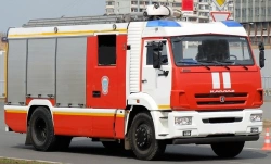 First aid vehicle APP 2.5-40 (43253), type 4344-L2, modification 4344L8, on the chassis of modification KAMAZ-43253-G5.