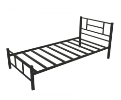 Metal-framed bed, item No. 058/2023