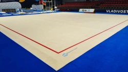 Rhythmic gymnastics carpet