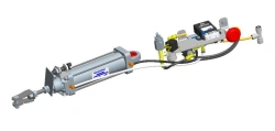Vehicle door pneumatic actuator 40N1X50/145T1B008