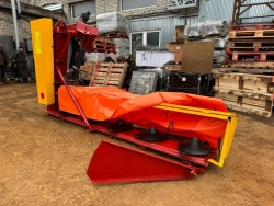Agricultural machinery: mounted rotary mower, model KRN-2.6 with protective cover