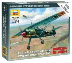 Assemblage model "German reconnaissance aircraft "Henschel""