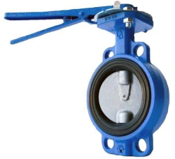 Butterfly valve 32h1r with handle