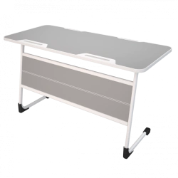 Pupil's table AGAT 01.03.02.06 (two-seater, height)