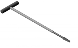 Tapered cutter for tibia and femur, dr. 8-12 mm