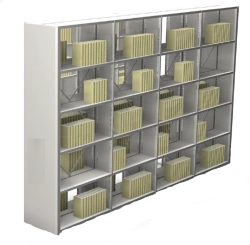 Stationary shelving unit KOMBI