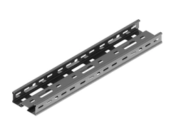 Tray for THP 000x00 luminaire suspension, with overall dimensions from 75x452000 mm to 115x456000 mm, with metal thickness from