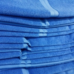 Cotton terry smoothly dyed fabric art. 1152 for sewing towels type B, B