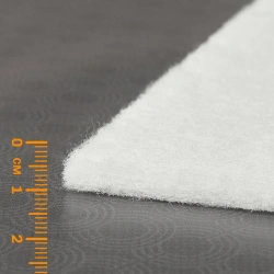 Nonwoven thermally cross-linked bulk nonwoven fabrics of "Hollofiber FUT" grade