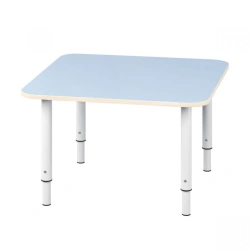 Children's square adjustable two-seater table No. 1-3