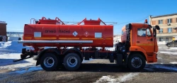 Tank truck for transportation of oil and oil products ACN/ATs/ATs 4671M3-10 on chassis Kamaz 65115-5N