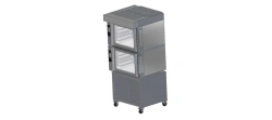 Convection oven PKHP5+5(04) with washing function, umbrella and stand