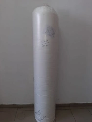 Nonwoven volumetric thermo-cross-linked fabrics of "Slitex KIDS" brand with one-sided spunbond, articles Slitex KIDS with surfac