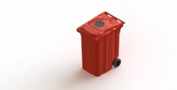 Mobile bin 360 l Art.28.C29.V/1 (20.806.40.PE; 21.055.40.PE.V/1)