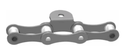 Long-link roller chain for conveyors and elevators TRD-38-5600-3-10-2