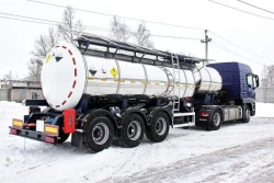 Semi-trailer tank-trailer PPTSKh-968810-30 for chemical transportation