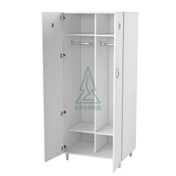 Medical cupboard for clothes according to GIKS.942810.107 TU