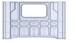 Roof panel upper A9606576509