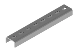 Profile U-shaped PMU 65x36, with overall dimensions from 65x36x2000 mm to 65x36x6000, with metal thickness 5,0 mm, stainless ste