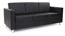 Sofa on wooden frame