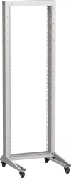LF35-37U66-1RM ITK LINEA F 1-frame rack on rollers. 37U 600x600mm grey