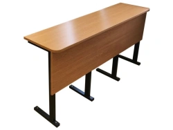 Metal-framed classroom table