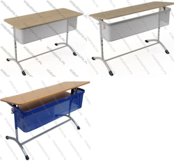 Pupil's desk of ST series height group 2-4
